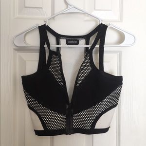 Bebe crop top